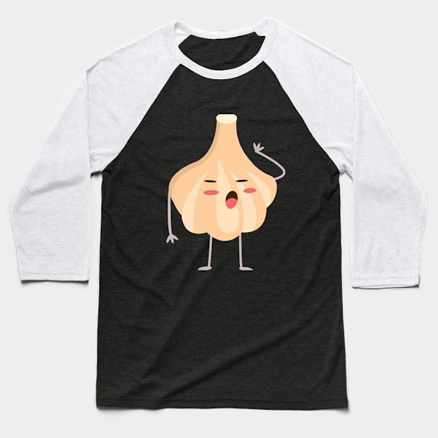 Garlic Baseball T-Shirt by Success shopping